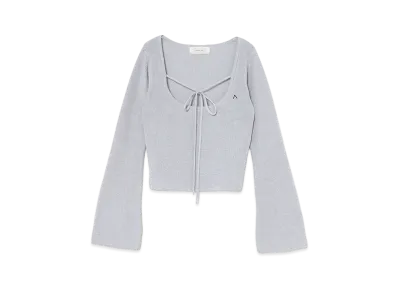 ANDMARY Silk Ribbon Tops "Ice Blue"