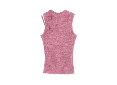 ANDMARY Lotta Ribbon Tops "Pink"