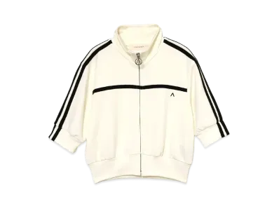 ANDMARY Eve Line Zip Tops "Ivory"