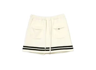 ANDMARY Eve Line Mini Skirt "Ivory"