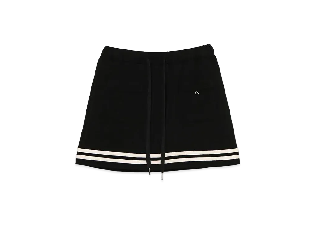 ANDMARY Eve Line Mini Skirt "Black"