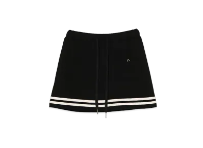 ANDMARY Eve Line Mini Skirt "Black"