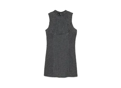 ANDMARY Natalie Check Mini Dress "Black"