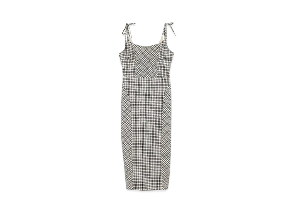 ANDMARY Hanna Check Dress "Black"
