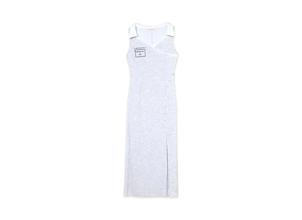 ANDMARY Karen Logo Dress "Gray"