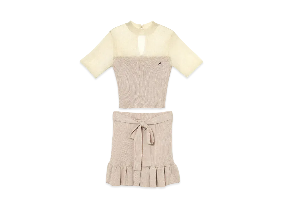ANDMARY Selena Silky Set Up "Beige"