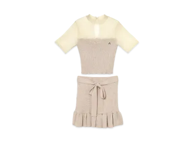 ANDMARY Selena Silky Set Up "Beige"
