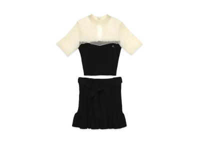 ANDMARY Selena Silky Set Up "Black"