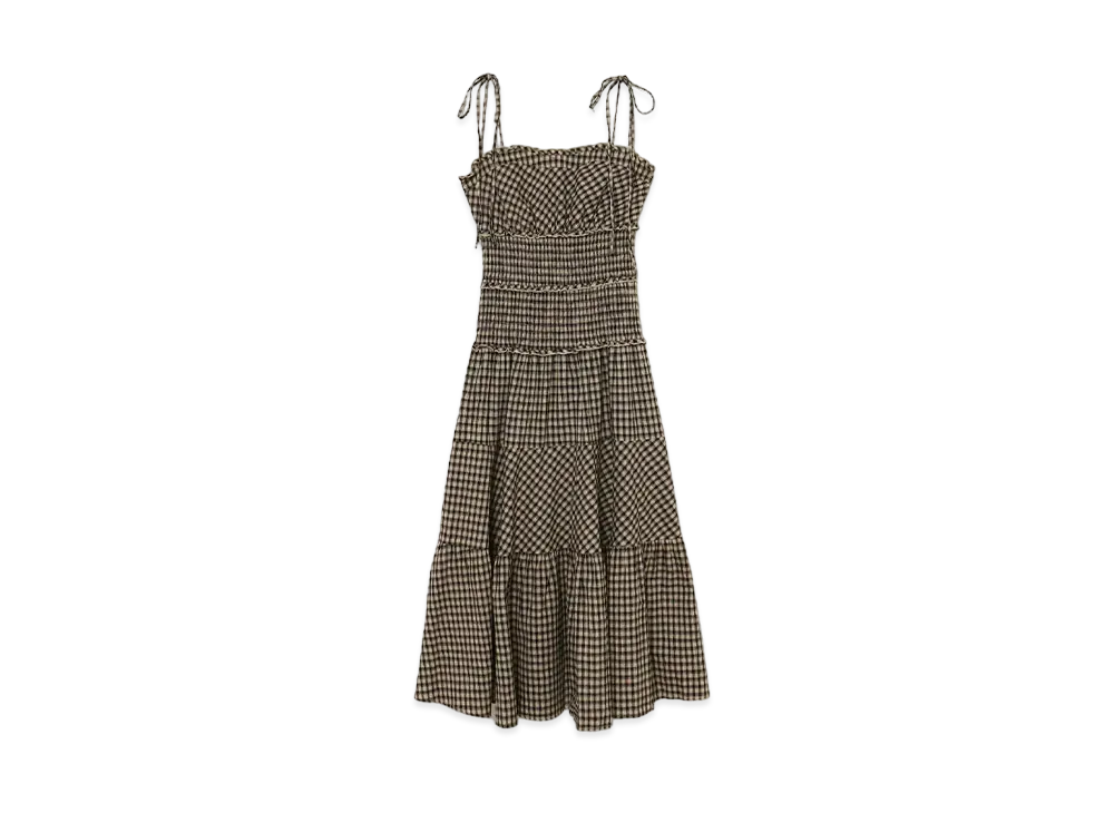 ANDMARY Audrey Check Dress 