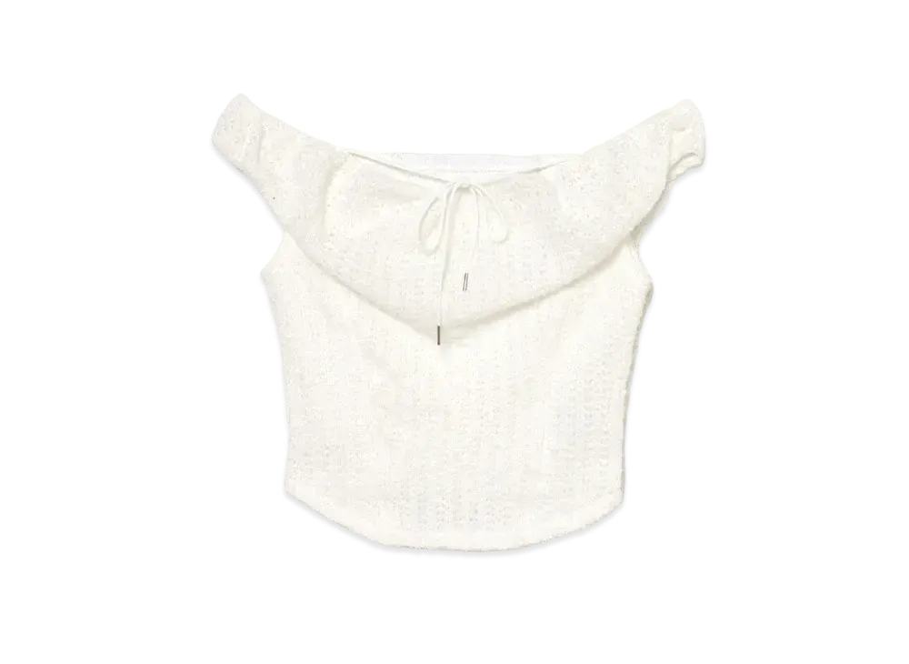 ANDMARY Sophie Off Shoulder Tops "White"