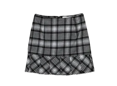 ANDMARY Lotta Check Mini Skirt "Black"