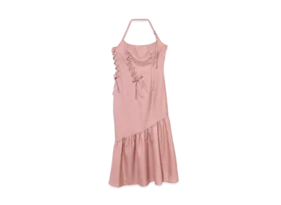 ANDMARY Lillian Ribbon Dress "Pink"