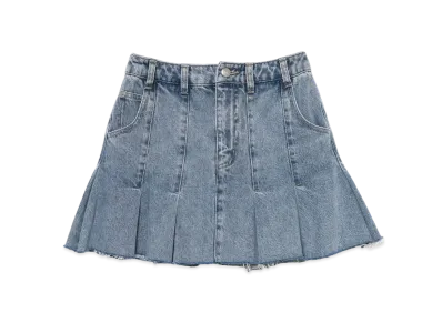 ANDMARY Amy Denim Mini Skirt "Blue"