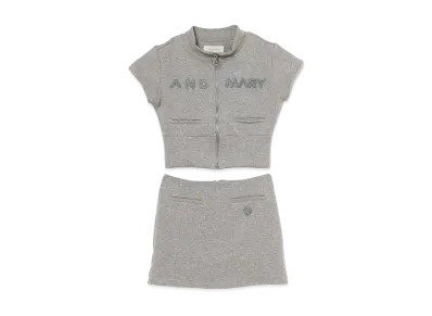 ANDMARY Jenny Logo Set Up "Gray"
