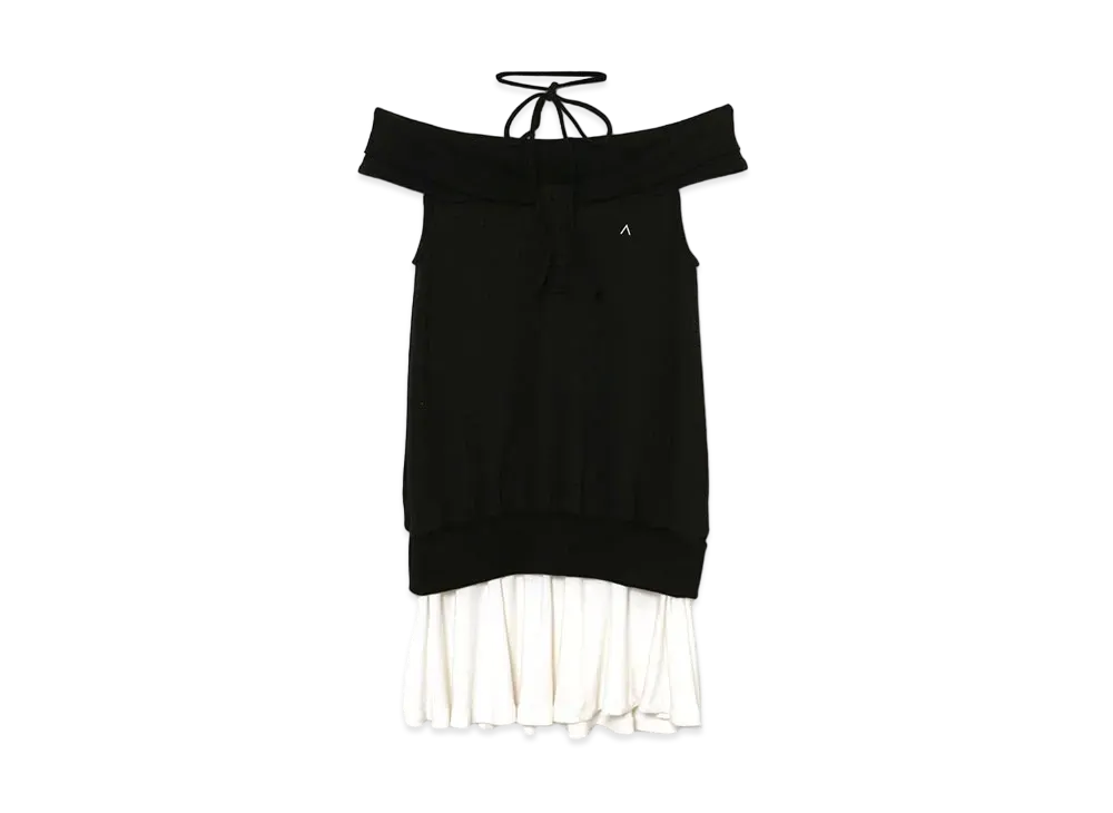 ANDMARY Amber Offshoulder Mini Dress "Black"