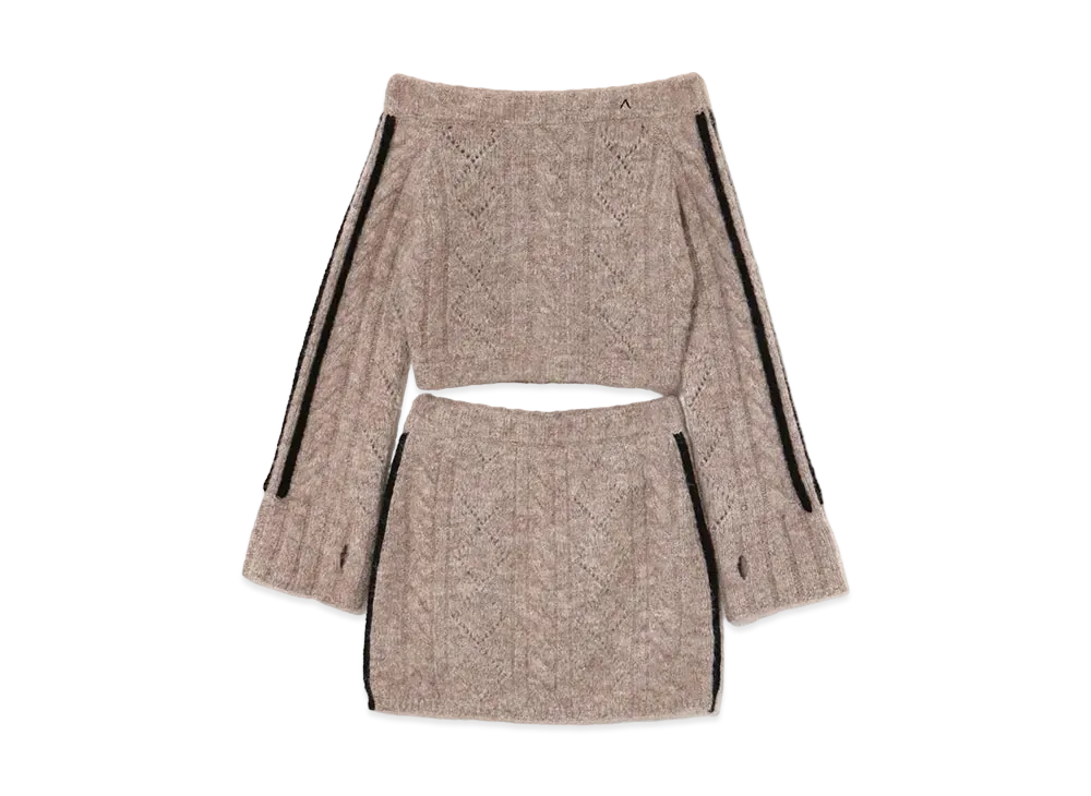 ANDMARY Rebecca Knit Set Up "Mocha"