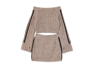 ANDMARY Rebecca Knit Set Up "Mocha"