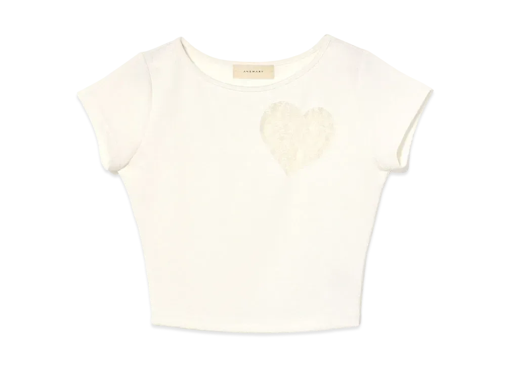 ANDMARY Nini Lace Tops "White"