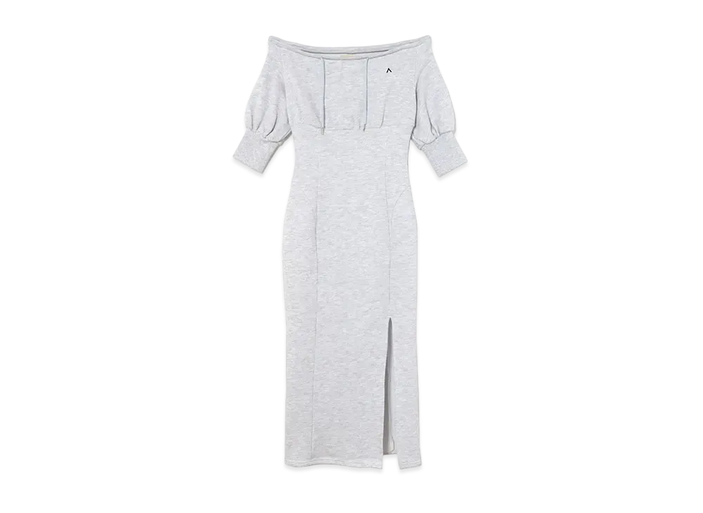 ANDMARY Laia Slit Dress "Gray"