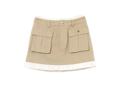 ANDMARY Tina Mini Skirt "Beige"