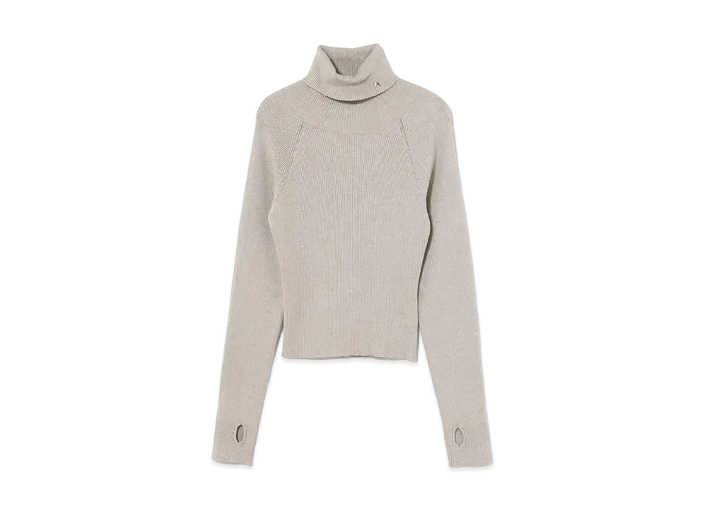 ANDMARY Kelly Knit Tops "Gray"