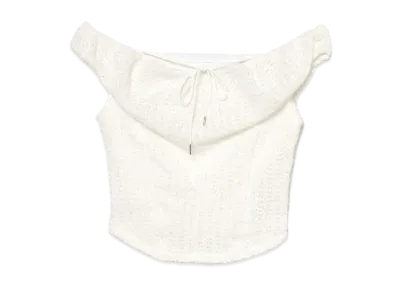 ANDMARY Sophie Off Shoulder Tops "White"