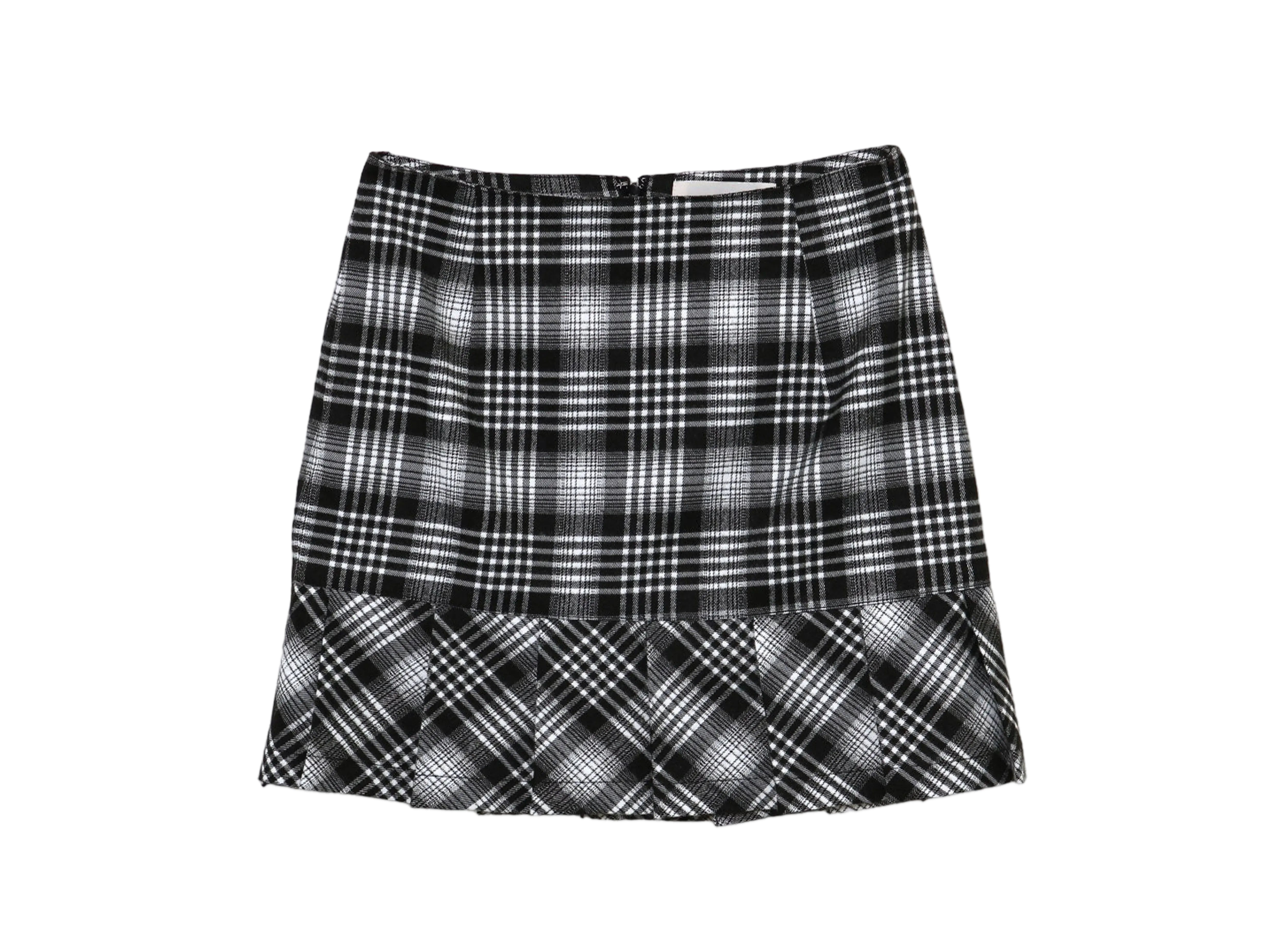 ANDMARY Lotta Check Mini Skirt "Black"