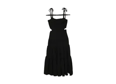 ANDMARY Laura Tiered Dress "Black"