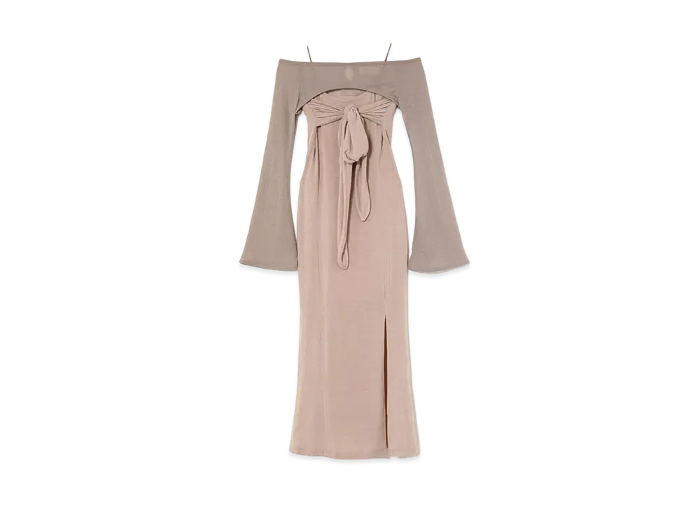 ANDMARY Shayla Body Dress "Beige"