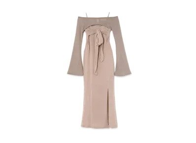 ANDMARY Shayla Body Dress "Beige"
