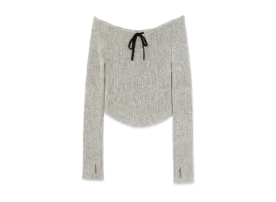 ANDMARY Sheena Knit Tops "Gray"