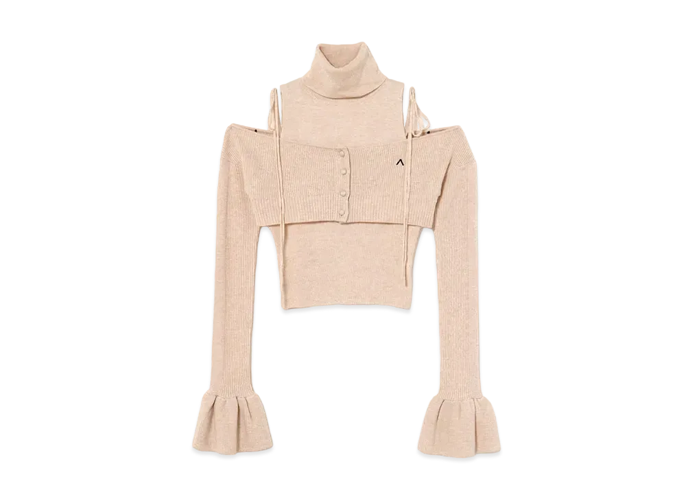 ANDMARY Adele Knit Set "Beige"