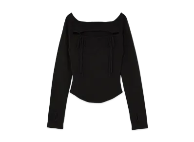 ANDMARY Bebe Knit Tops "Black"