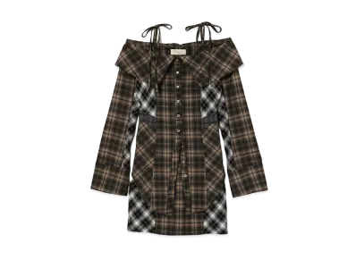 ANDMARY Chloe Check Set Up "Beige"