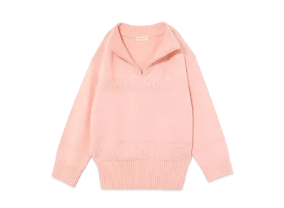 ANDMARY Nicola Girls Knit Tops "Pink"