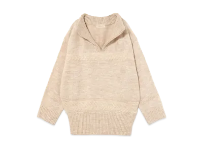 ANDMARY Nicola Girls Knit Tops "Beige"