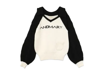 ANDMARY Marie Knit Tops "Black"