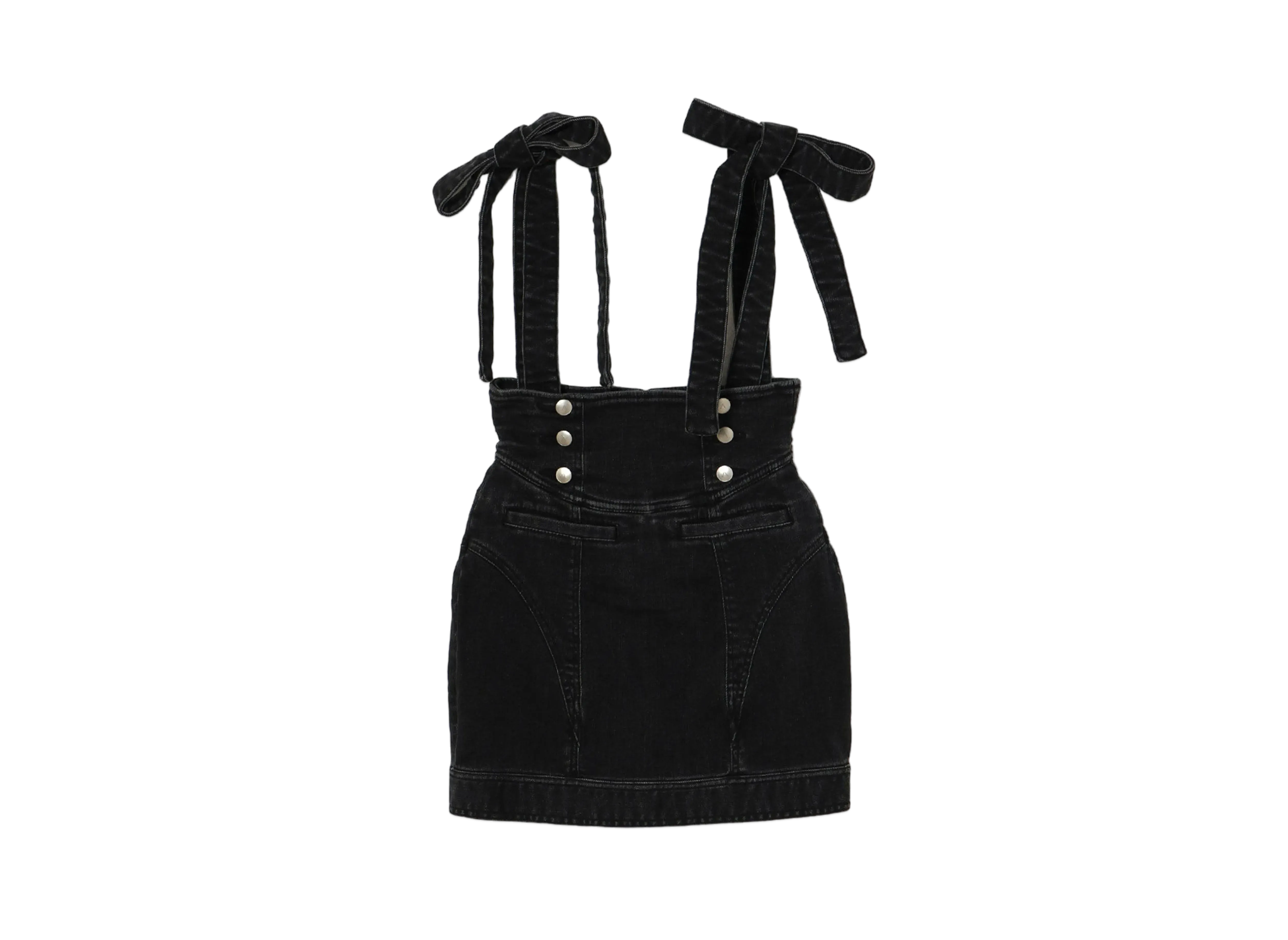 ANDMARY Avery Ribbon Skirt "Black"
