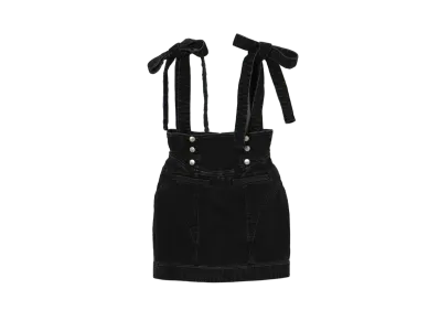 ANDMARY Avery Ribbon Skirt "Black"