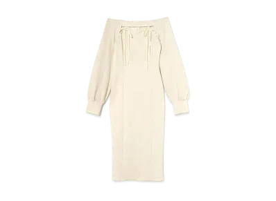 ANDMARY Bebe Ribbon Dress "Ivory"