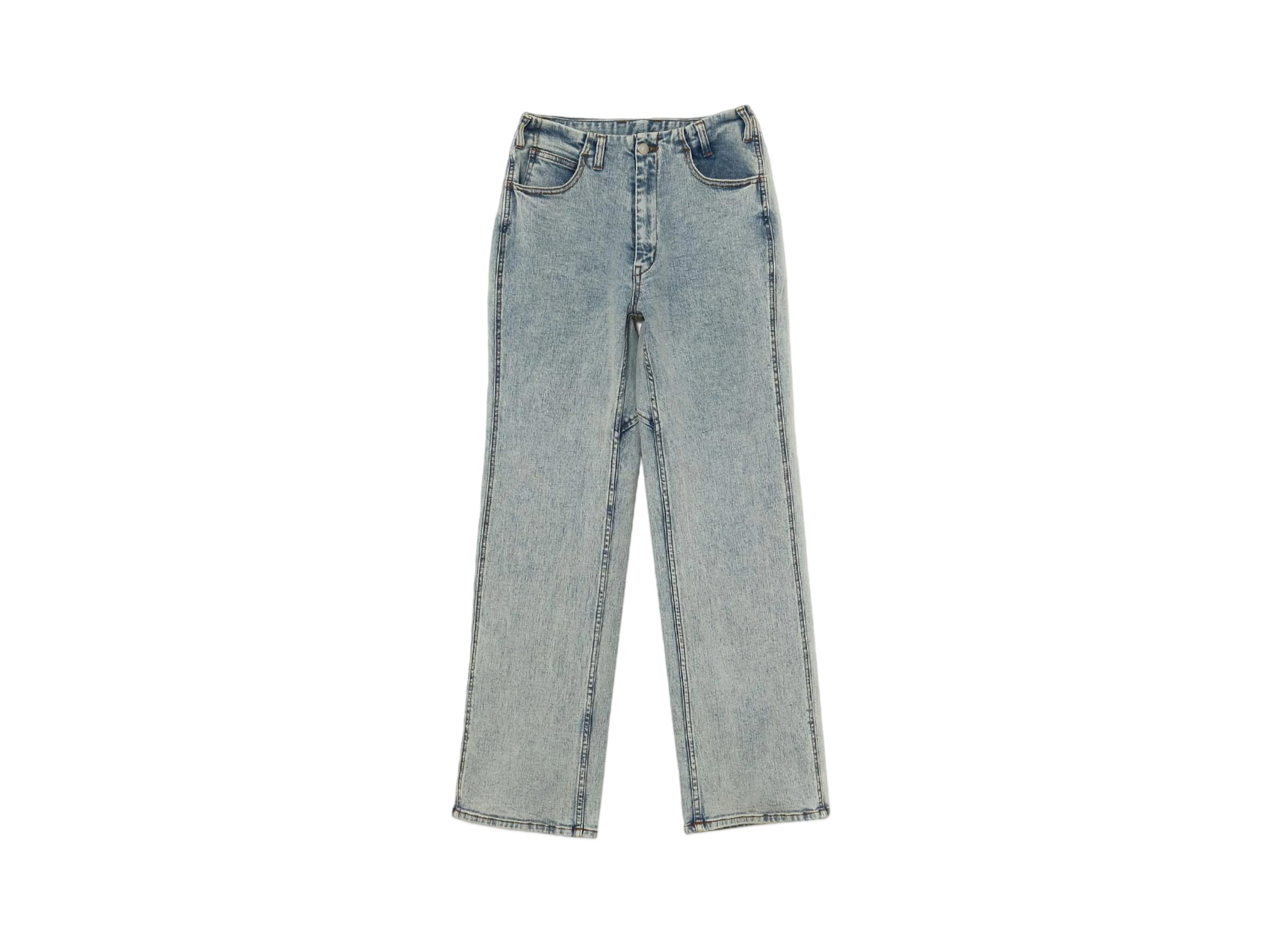 ANDMARY Heart Hip Denim "Blue Beige"