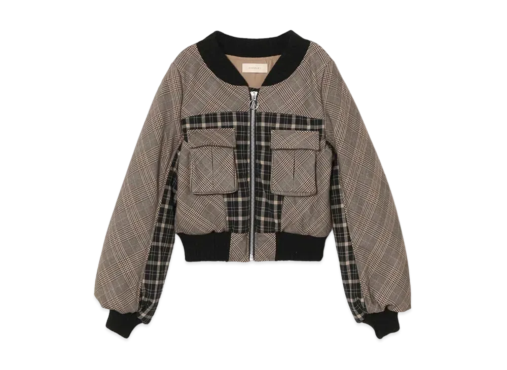 ANDMARY Coco Check Jacket "Black"