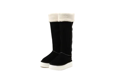 ANDMARY Gigi Mouton Boots "Black"