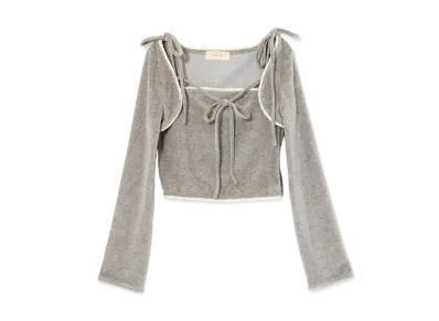 ANDANDMARY Mary Mila cardigan set "Gray"