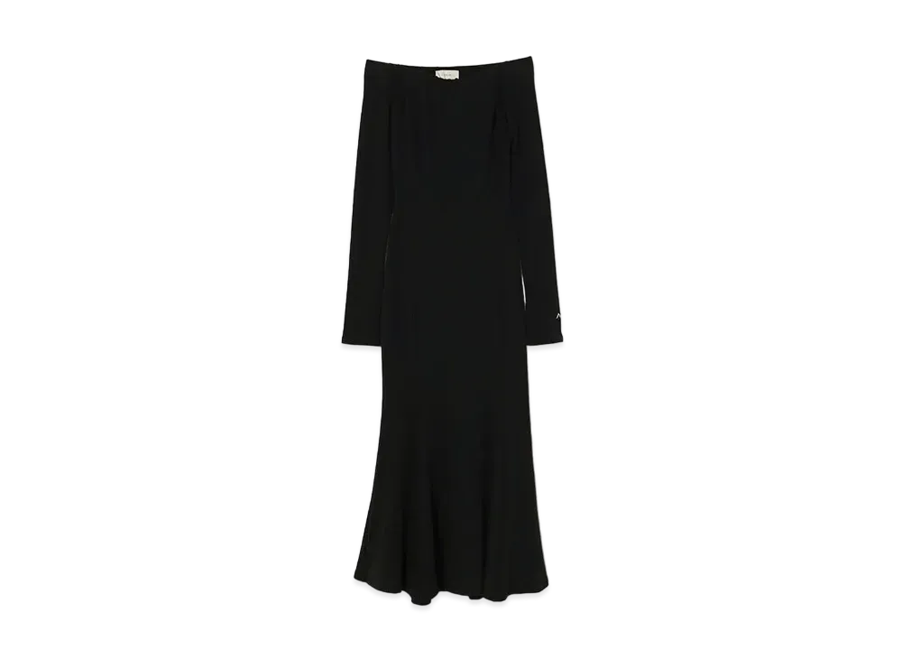 ANDANDMARY Mary Bella ribbon dress "Black"