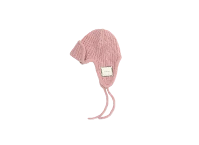 ANDANDMARY Mary Baby knit babushka "Pink"