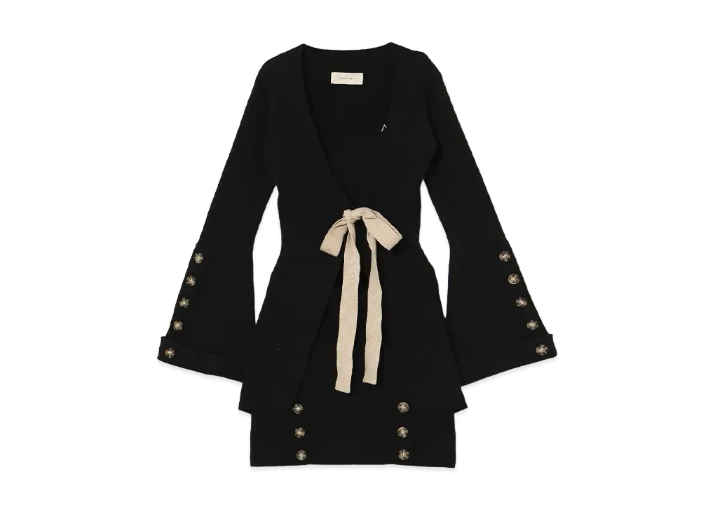 ANDANDMARY Mary Rola ribbon set up "Black"