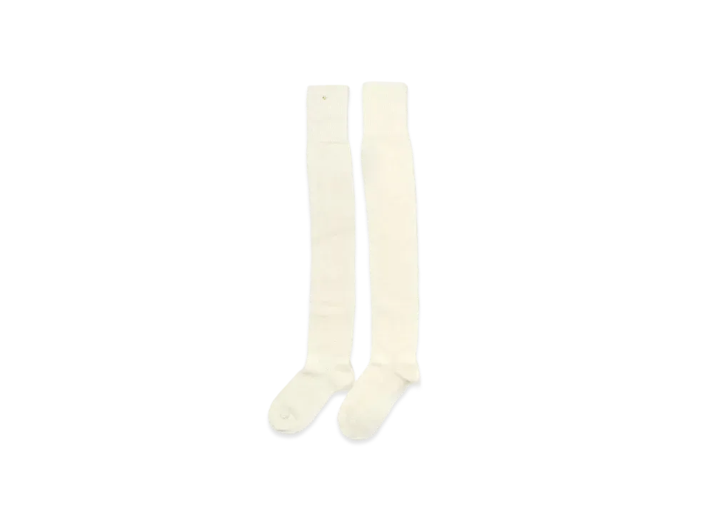 ANDANDMARY Mary Baby knit knee high sox "Ivory"