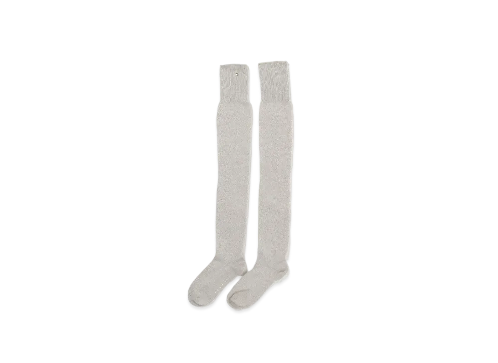 ANDANDMARY Mary Baby knit knee high sox "Gray"
