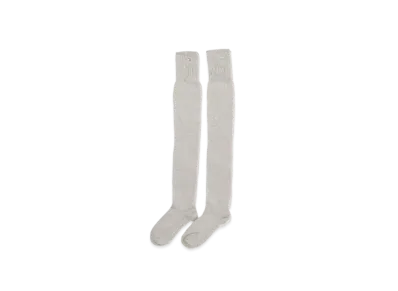 ANDANDMARY Mary Baby knit knee high sox "Gray"